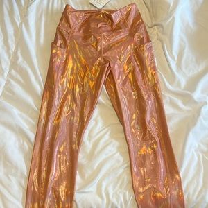 Fabletics High Waisted Pocket Iridescent Luxe 7/8